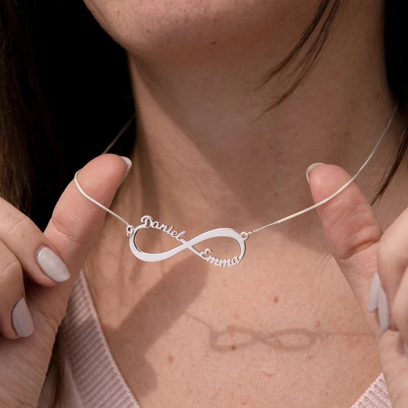 Infinity Necklace - Customizable - Up to 8 Names