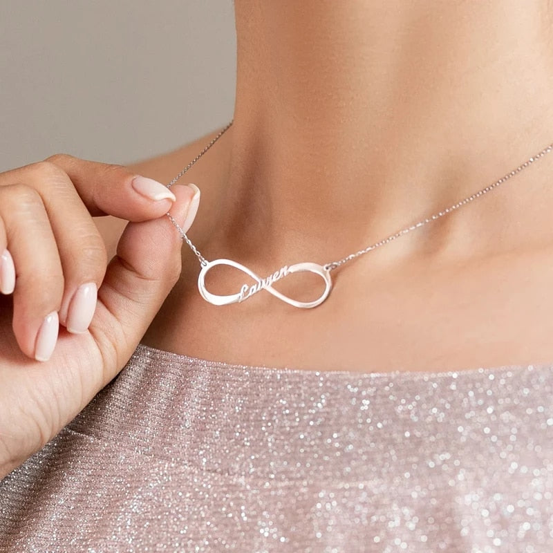 Infinity Necklace - Customizable - Up to 8 Names