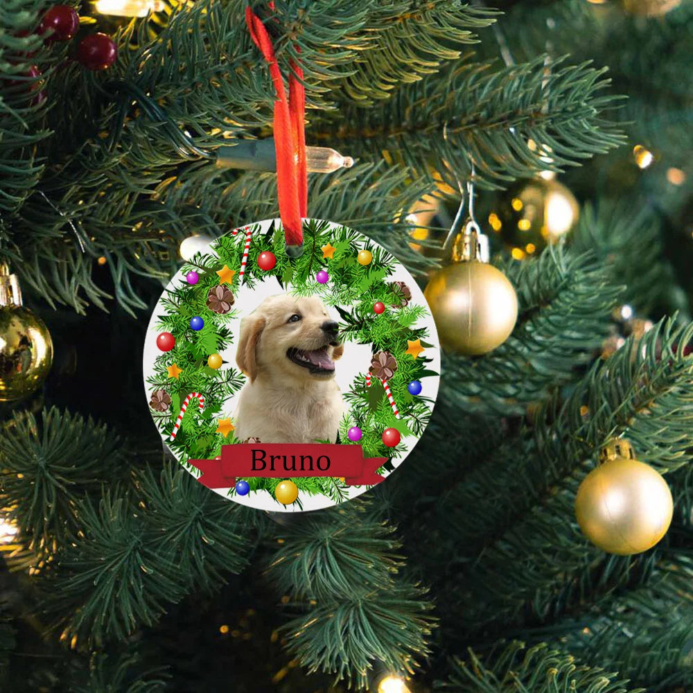 Christmass Personalized Photo Pet Ornament