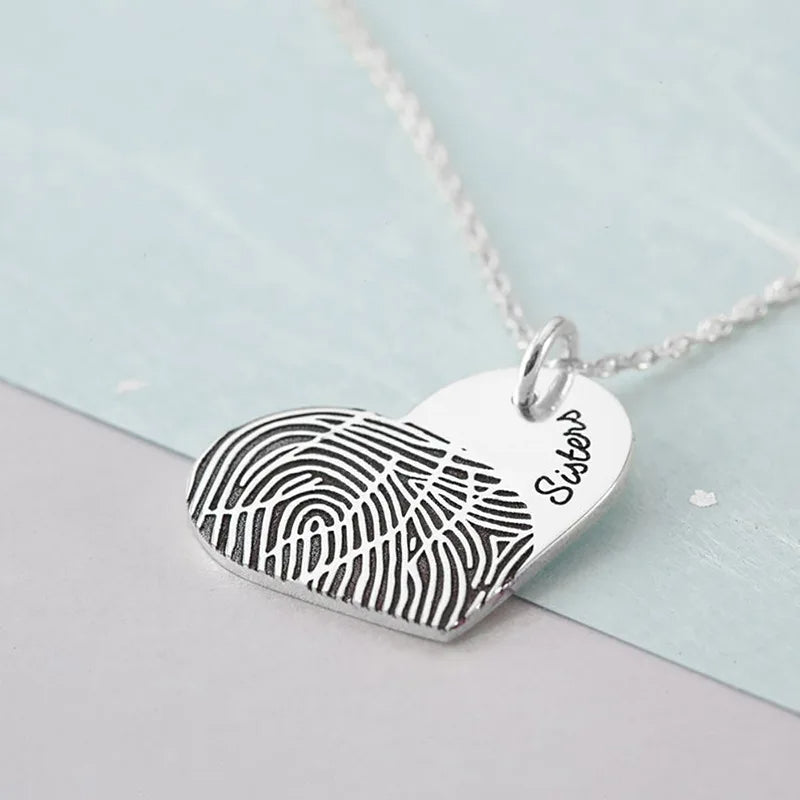 SoulPrint - Personalized Heart-Shaped Fingerprint