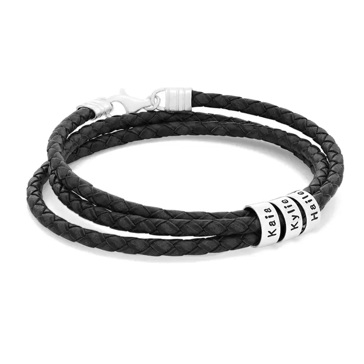 Bracciale in Pelle Personalizzabile | Offerta Speciale 50% di Sconto - Pre-Natale