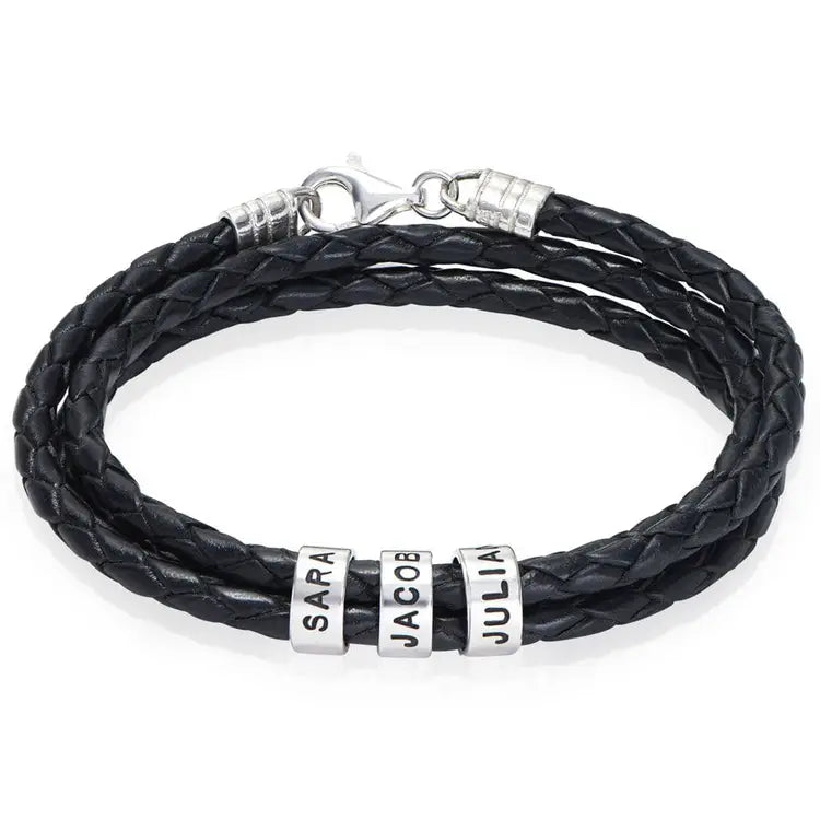 Bracciale in Pelle Personalizzabile | Offerta Speciale 50% di Sconto - Pre-Natale