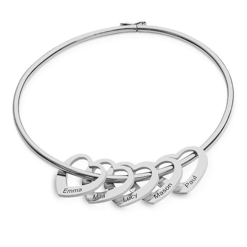 Customizable "My Hearts" Bracelet - Laser Engraving | 50% OFF - Pre-Black Friday