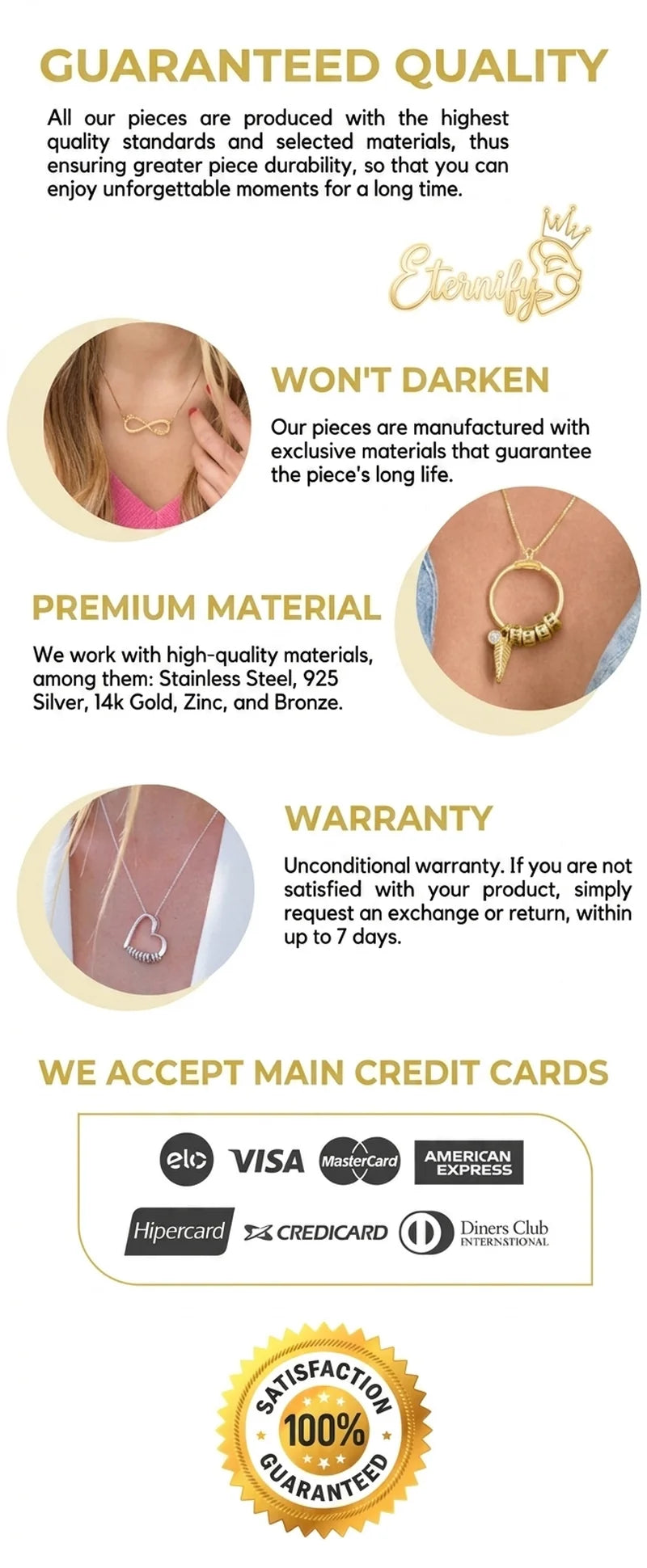Eternal Memory Necklace - Customizable - Laser Engraving - Special Offer! ♥
