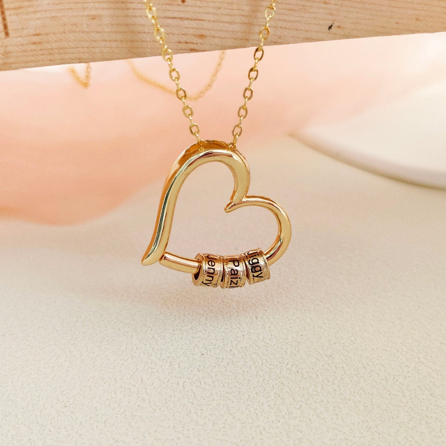 Collier Souvenir Éternel - Personnalisable - Gravure au Laser - Offre Spéciale ! ♥