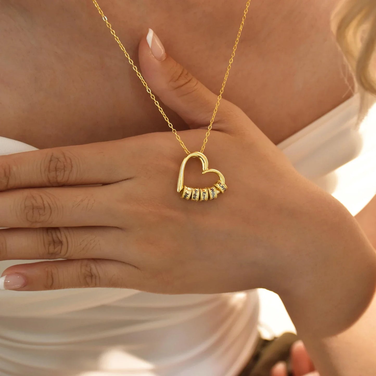 Eternal Memory Necklace - Customizable - Laser Engraving - Special Offer! ♥