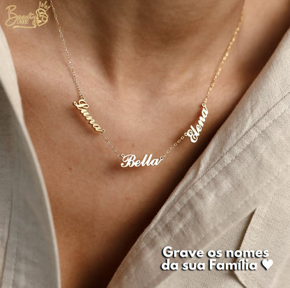 Customizable Eternal Love Necklace - My Family - Laser Cut - Gold Plated - Mother's Day Hot Pick 🔥