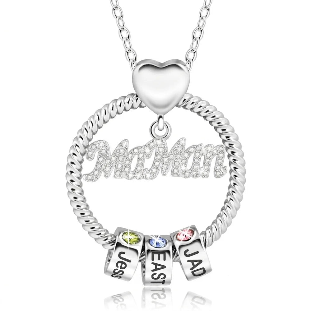 Collier Amour Maternel, Le Meilleur Cadeau pour une Maman Exceptionnelle