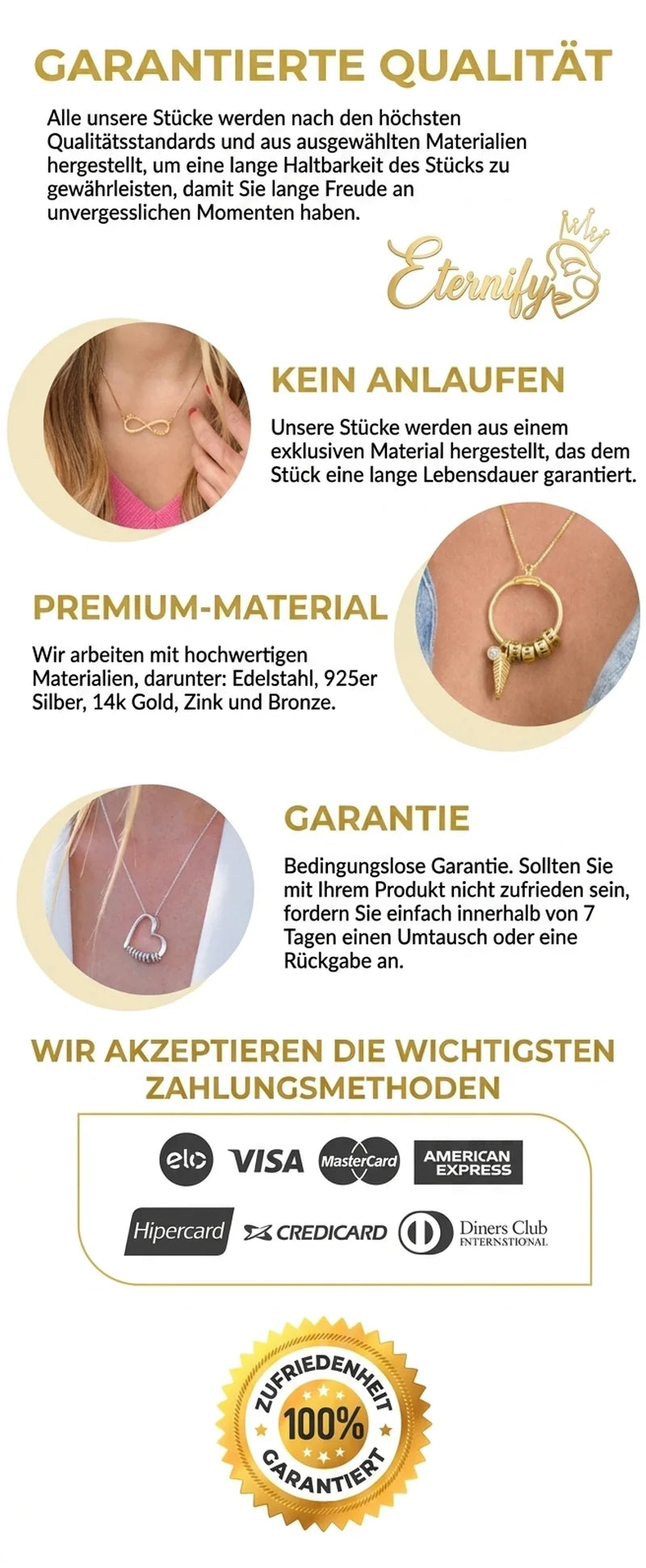 Armband Herzen des Lebens - Personalisierbar - Lasergravur - Edelstahl | Special Offer! ♥